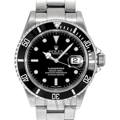 rolex black face submariner|rolex submariner date black dial.